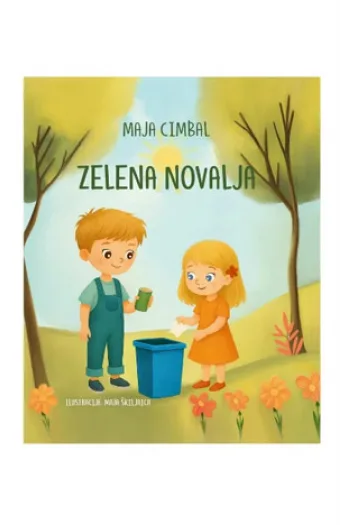 Zelena Novalja (Slikovnica) - naslovnica
