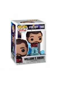 Star Trek Transporter POP! Plus Movies Vinyl Figure Riker 9 cm - slika proizvoda