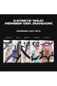 Katseye - Wild (Megan Version) CD - omot
