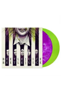 Various Artists - Beetlejuice Beetlejuice (Purple and White Smoke and Fluorescent Green Vinyl) LP - omot