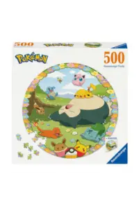 Pokémon Round Jigsaw Puzzle Flowery Pokémon (500 pieces) - slika proizvoda