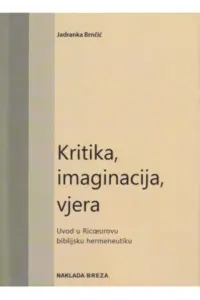 Kritika, imaginacija, vjera - naslovnica