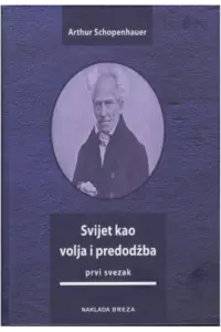 Svijetlo kao volja i predodžba - naslovnica
