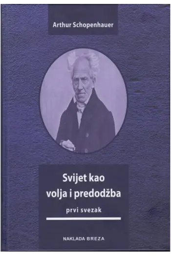 Svijetlo kao volja i predodžba - naslovnica