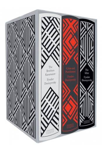 Fyodor Dostoyevsky Boxed Set: Crime and Punishment The Idiot The Brothers Karamazov - naslovnica