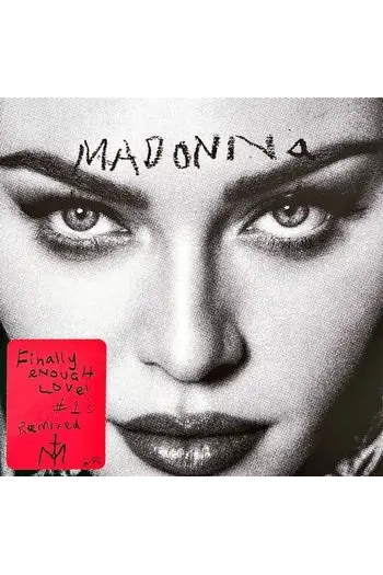 Madonna - Finally Enough Love  (Red Vinyl) LP - omot