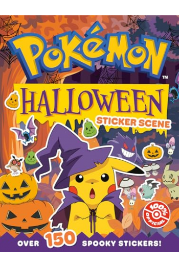 Pokemon Halloween Sticker Scene - naslovnica