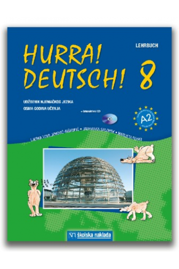 HURRA! DEUTSCH! 8: udžbenik njemačkog jezika s interaktivnim CD-om za 8. razred osnovne škole (Rječnik) - naslovnica