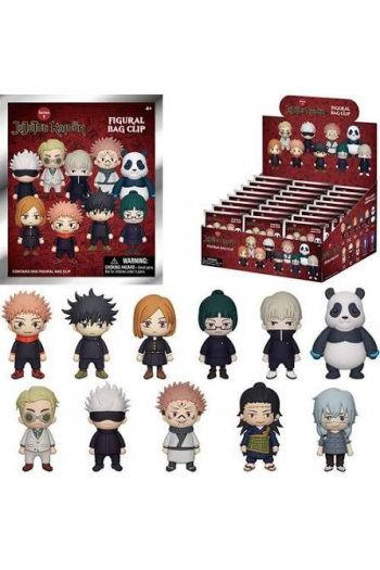 Jujutsu Kaisen 3D PVC Bag Clips Serie 1 - Blind bag - slika proizvoda