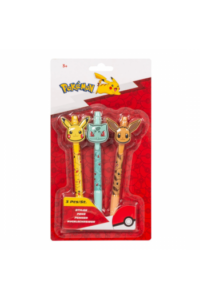 Pokemon - Set Of 3 Badges Pens - slika proizvoda