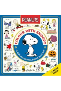 Official Peanuts: Colour With Snoopy - naslovnica