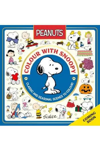 Official Peanuts: Colour With Snoopy - naslovnica