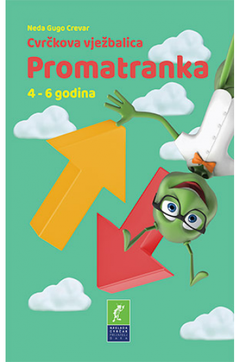 Cvrčkova promatranka 4 do 6 godina - naslovnica