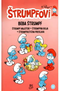 Štrumpfovi 12 (Strip) - naslovnica