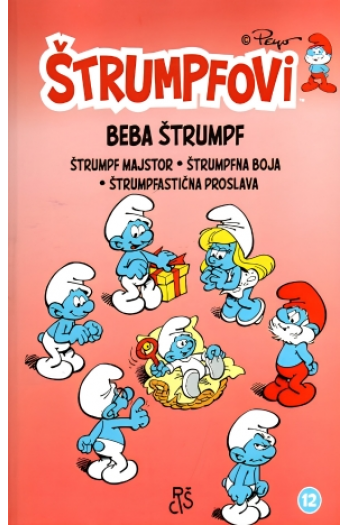 Štrumpfovi 12 (Strip) - naslovnica