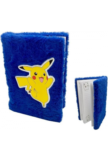 Pokemon - Pikachu Plush Notebook A5 Dark Blue - slika proizvoda