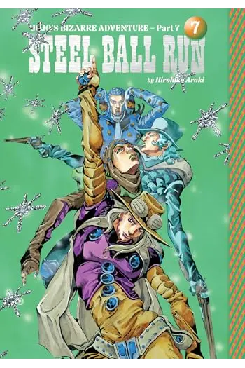 JoJos Bizarre Adventure: Steel Ball Run, [Part 7] Vol. 07 (Manga) - naslovnica