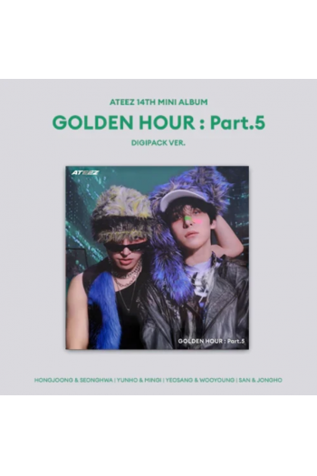 Ateez - Golden Hour : Part.5 (Digipack Unit Ver.) [Yunho & Mingi Ver.] CD - omot
