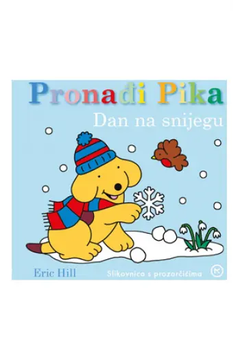 Pronađi Pika: Dan na snijegu (Slikovnica) - naslovnica