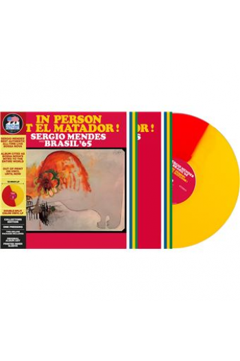 Serhio Mendes - In Persion At El Matador Red (Yellow Bi Color Effect Vinyl) LP - omot