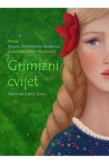 Grimizni cvijet (Slikovnica) - naslovnica