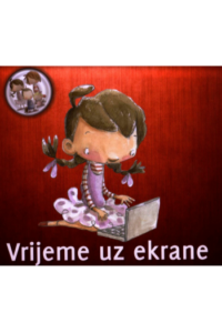 Vrijeme uz ekrane (Slikovnica) - naslovnica