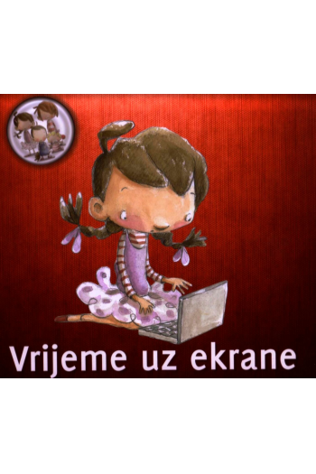 Vrijeme uz ekrane (Slikovnica) - naslovnica