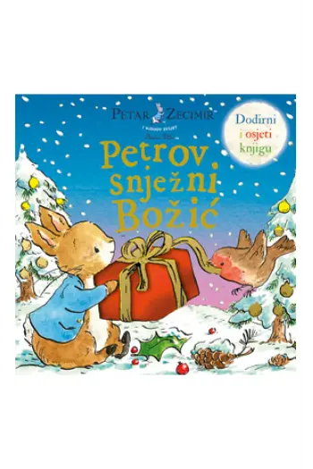 Petar Zecimir: Petrov snježni Božić (Slikovnica) - naslovnica