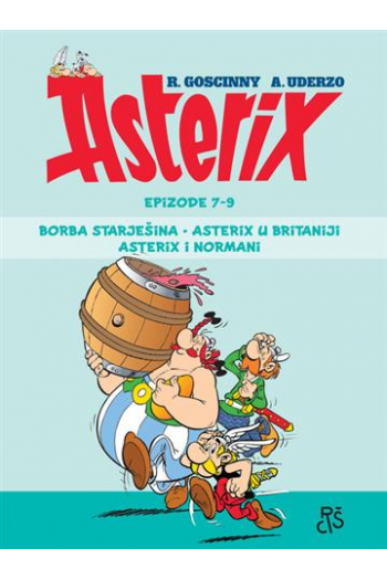 Asterix 3: Borba starješina, Asterix u Britaniji, Asterix i Normani (Strip) - naslovnica