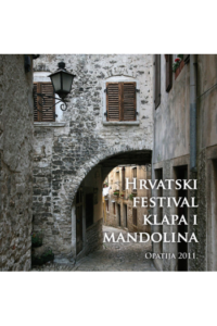 Razni izvođači - Hrvatski Festival Klapa I Mandolina Opatija, 2011 CD - omot