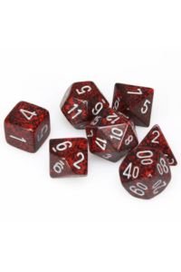Chessex - Speckled Silver Volcano Polyhedral 7-Dice Set - slika proizvoda