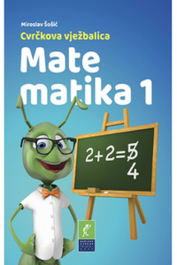 Cvrčkova vježbalica: Matematika 1 NK - naslovnica