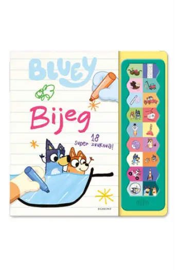 Bluey: Bijeg (Slikovnica) - naslovnica