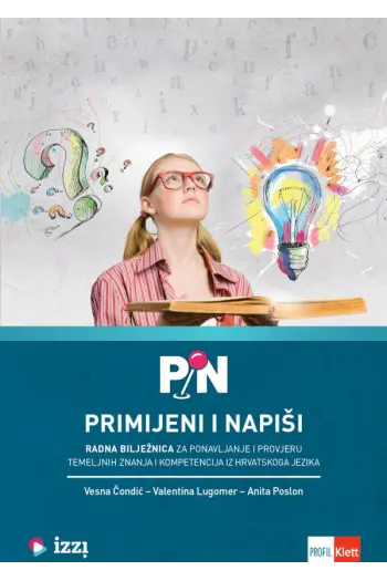 PiN - Primijeni i napiši Radna bilježnica za ponavljanje i provjeru, 8.raz. OŠ - naslovnica