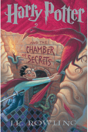 Harry Potter and the Chamber of Secrets - naslovnica