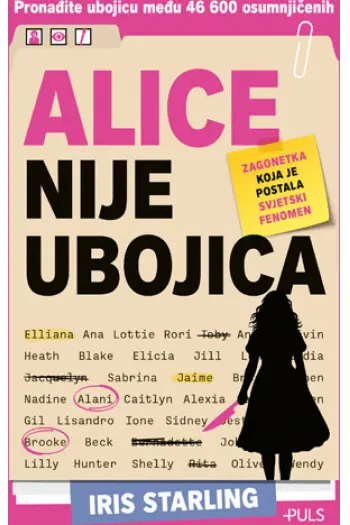 Alice nije ubojica - naslovnica