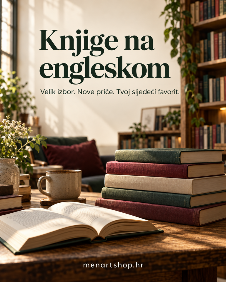 Knjige na engleskom: zašto je Menartshop pravo mjesto za vašu sljedeću knjigu?