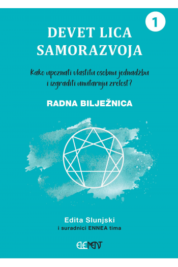 Devet lica samorazvoja - radna bilježnica 1 - naslovnica