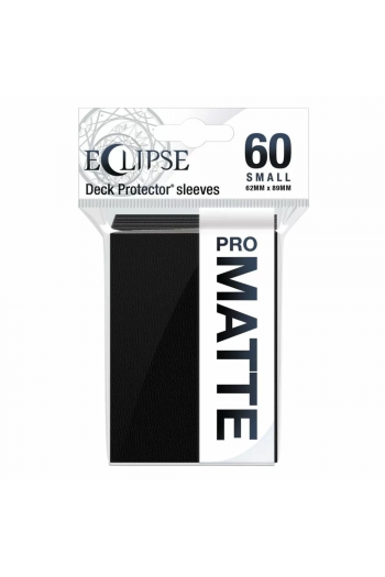 UP - Eclipse Small Sleeves: Jet Black [Matte] (60 Sleeves) - slika proizvoda