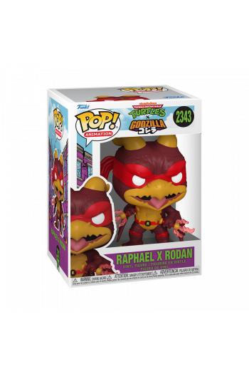 Godzilla x Turtles POP! Animation Vinyl Figure Raphael X Rodan 9 cm - slika proizvoda