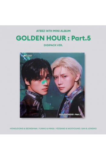 Ateez - Golden Hour : Part.5 (Digipack Unit Ver.) [Yeosang & Wooyoung Ver.] CD - omot