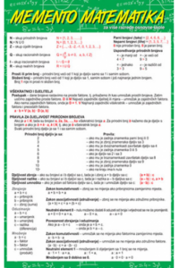 Memo matematika 5-8 - naslovnica