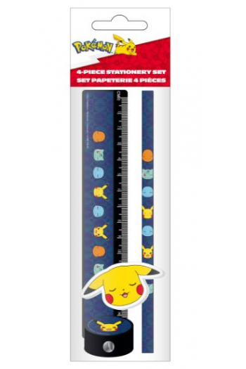 Pokemon - Pikachu - Stationery Set 4V1 - slika proizvoda