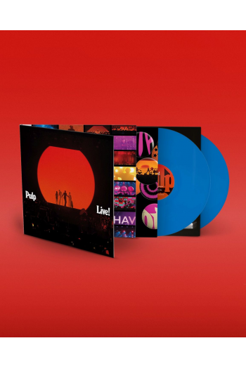Pulp - Live (Indie Exclusive Blue Vinyl edition) LP - omot