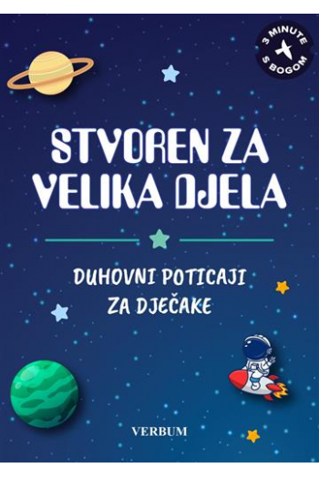 Stvoren za velika djela - naslovnica