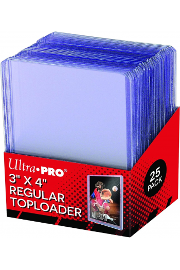 UP - 3" x 4" Clear Regular Toploader (25 Pieces) - slika proizvoda