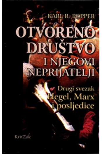 Otvoreno društvo i njegovi neprijatelji, I. i II. - naslovnica