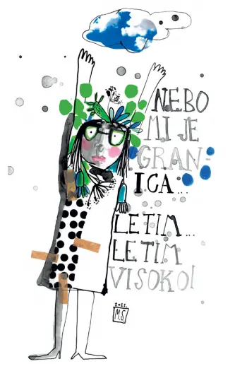 Rokovnik - Nebo mi je granica, bijeli - slika proizvoda