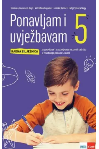 Ponavljam i uvježbavam 5, radna bilježnica za ponavljanje iz HJ za 5.r.oš - naslovnica