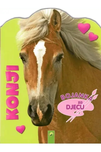 Bojanka konji - naslovnica